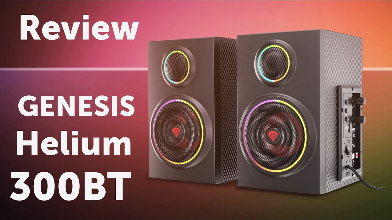 Review Boxe gaming GENESIS Helium 300BT ARGB, 2 0, 24W, Bluetooth in Limba Romana