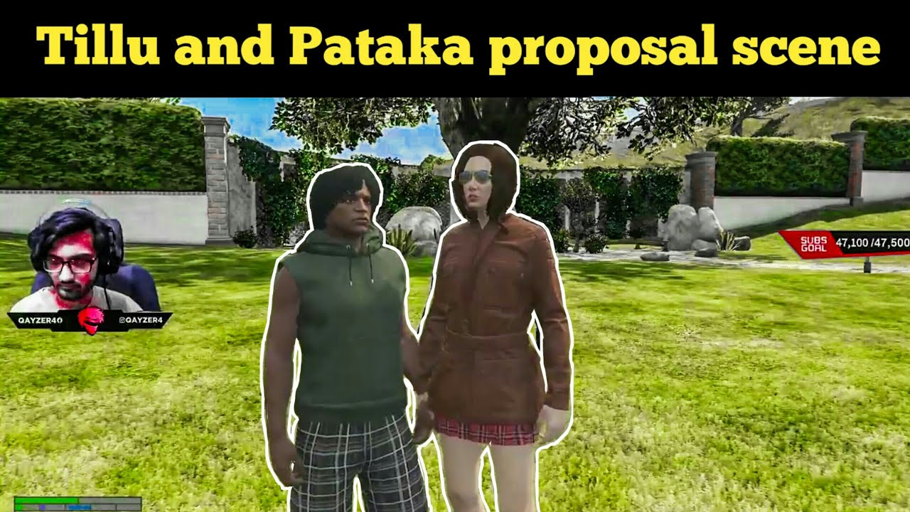 Tillu and Pataka proposal highlights scene | GTA 5 highlights