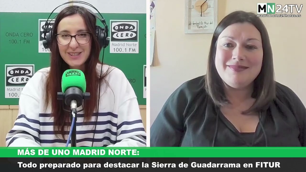 Todo preparado para destacar la Sierra de Guadarrama en FITUR