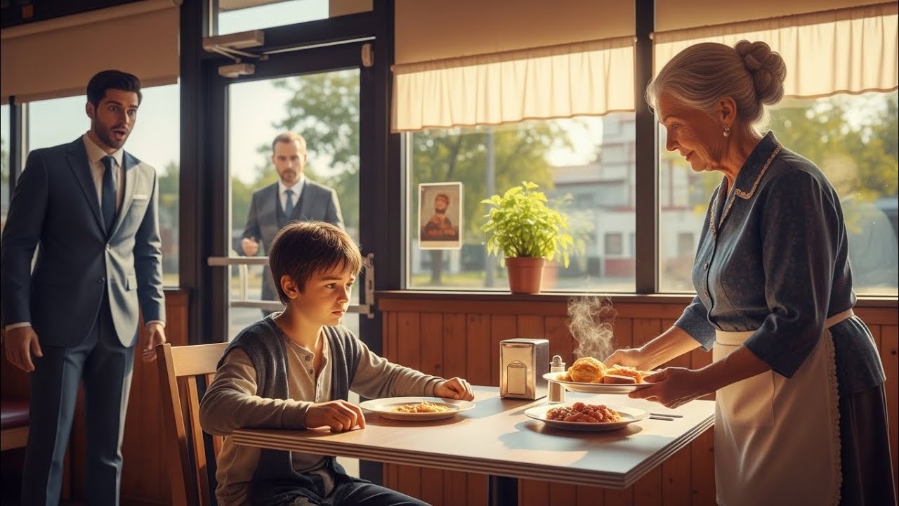 The Diner Fed a Hungry Boy Every Day — Then a Millionaire Walked In and Changed Everything