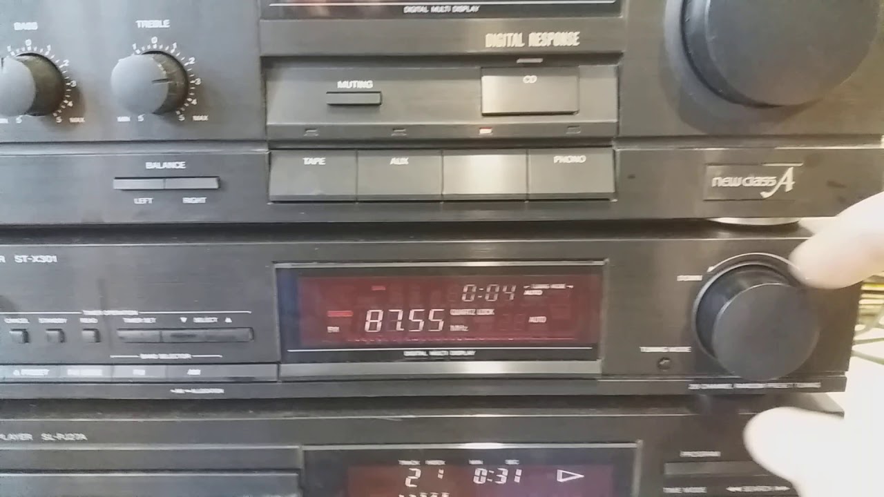 TECHNICS SU-X301, ST-X301, SL-PJ27A