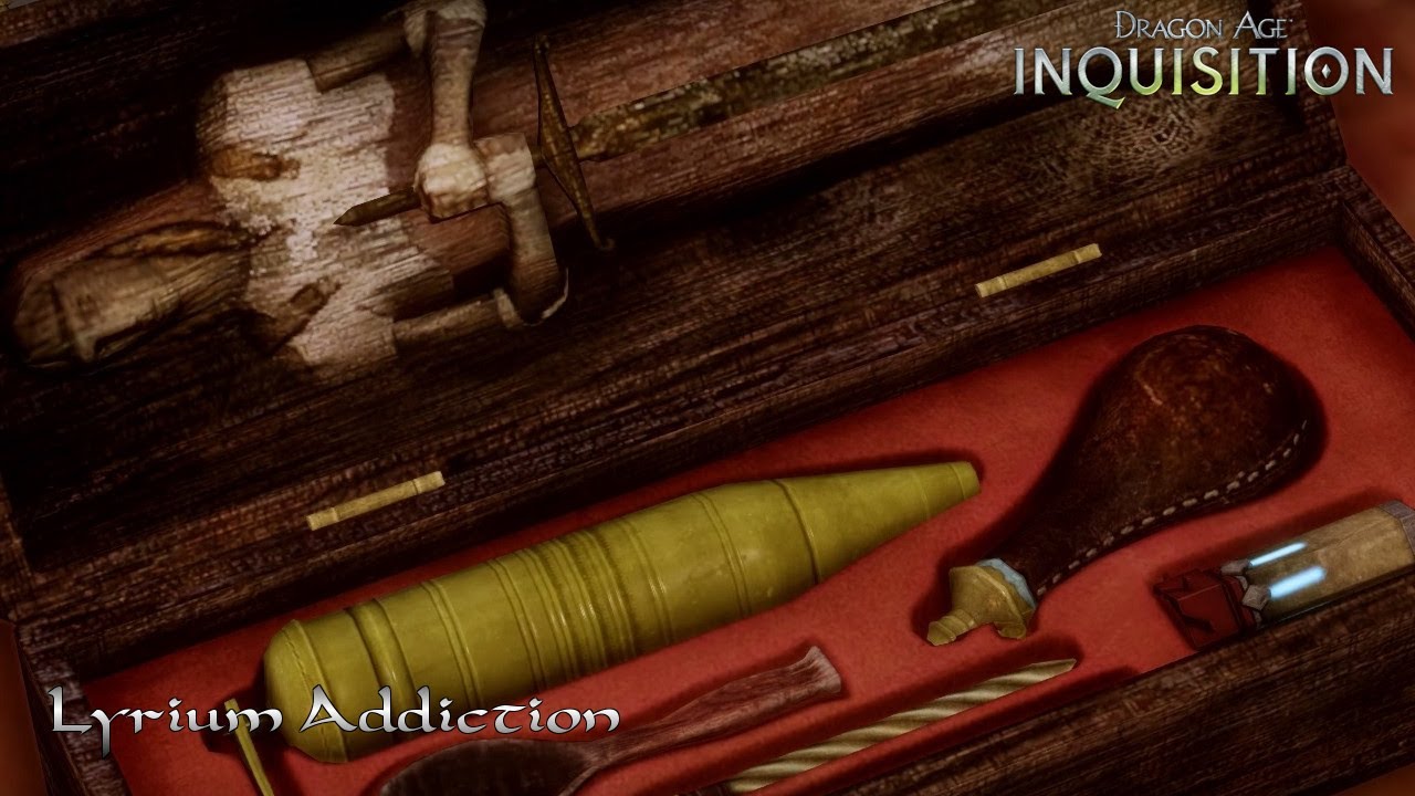 Dragon Age Inquisition- Cullen explains the Lyrium Addiction