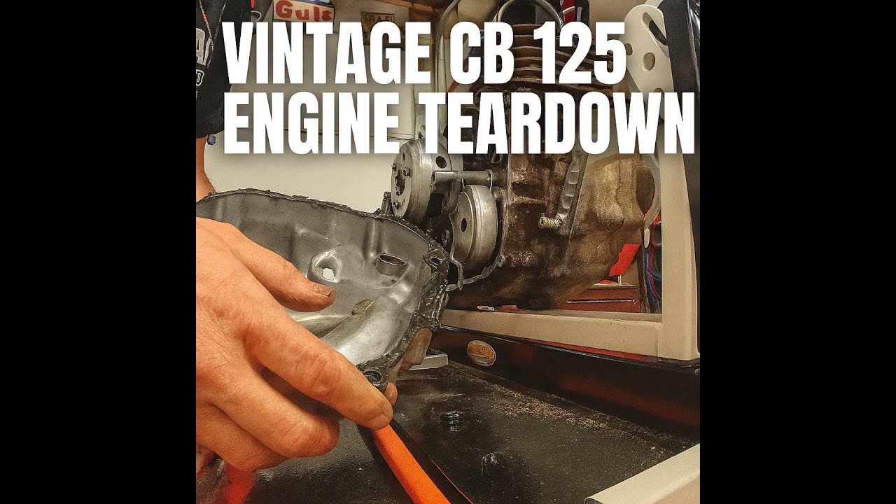 Reconditioning vintage 1973 Honda CB 125 Part 2
