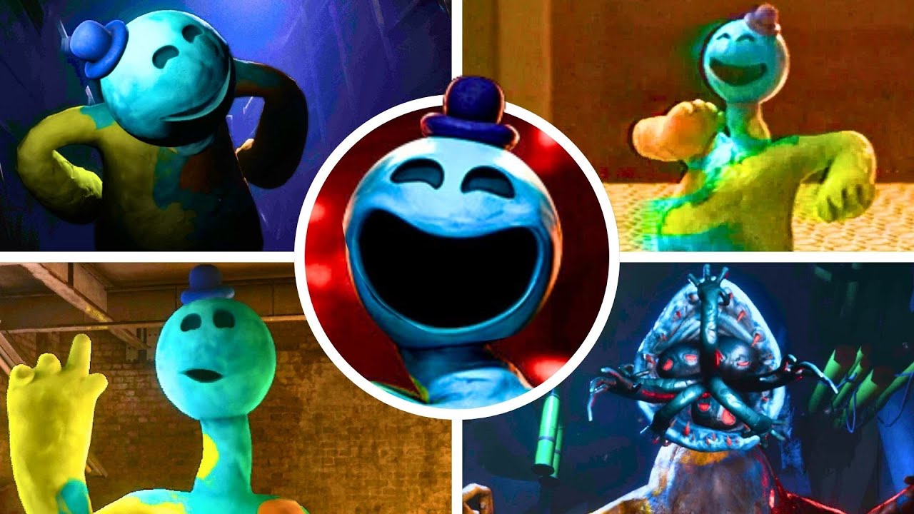 POPPY PLAYTIME 4 | All scenes with Doey The Doughman and VHS Tapes (Showcase)
