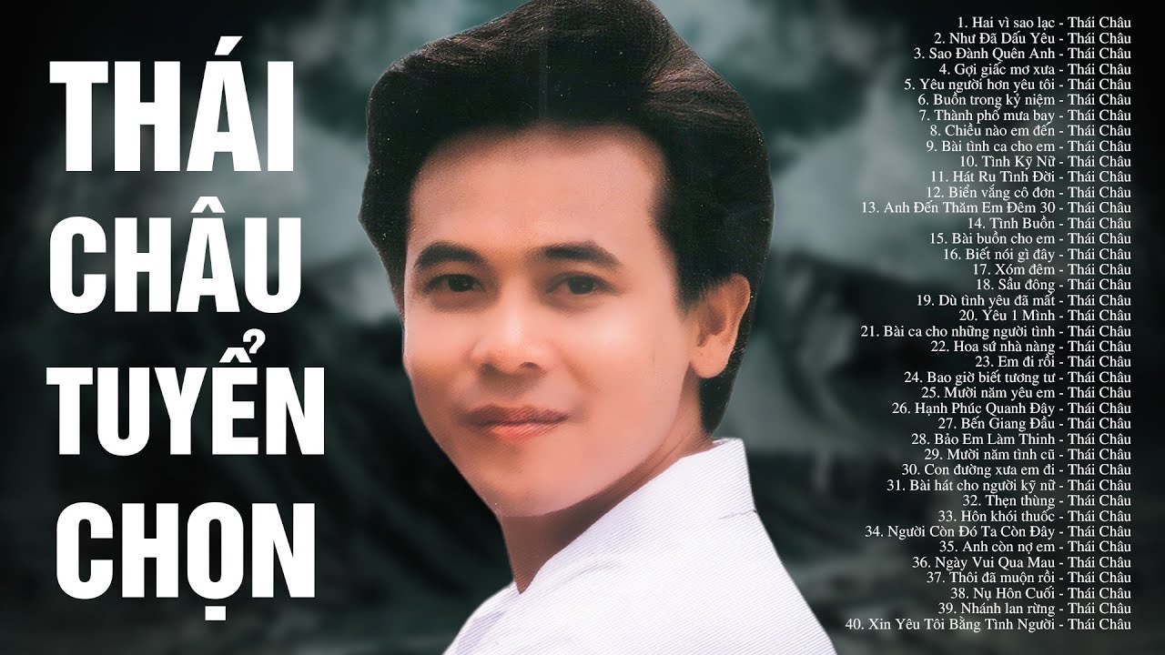 HAI V&Igrave; SAO LẠC - Li&ecirc;n Kh&uacute;c Nhạc V&agrave;ng Trữ T&igrave;nh Xưa Chọn Lọc Th&aacute;i Ch&acirc;u