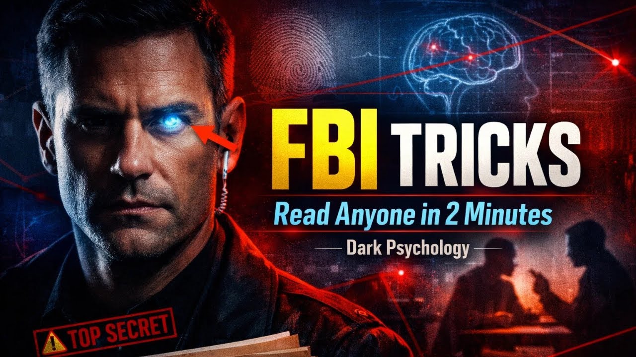 6 FBI Dark Psychology Tricks to Read Anyone Instantly