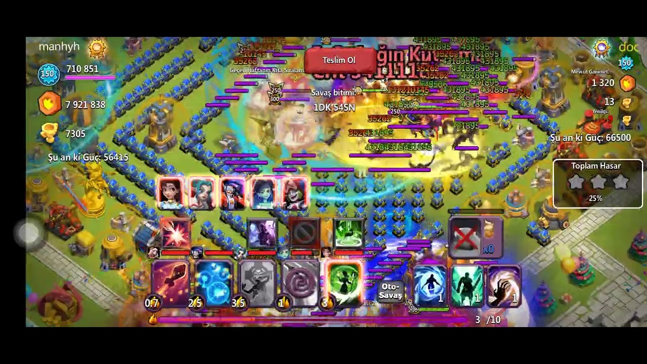 My Top Lords League Battles.#clashoflords2 #col2creators