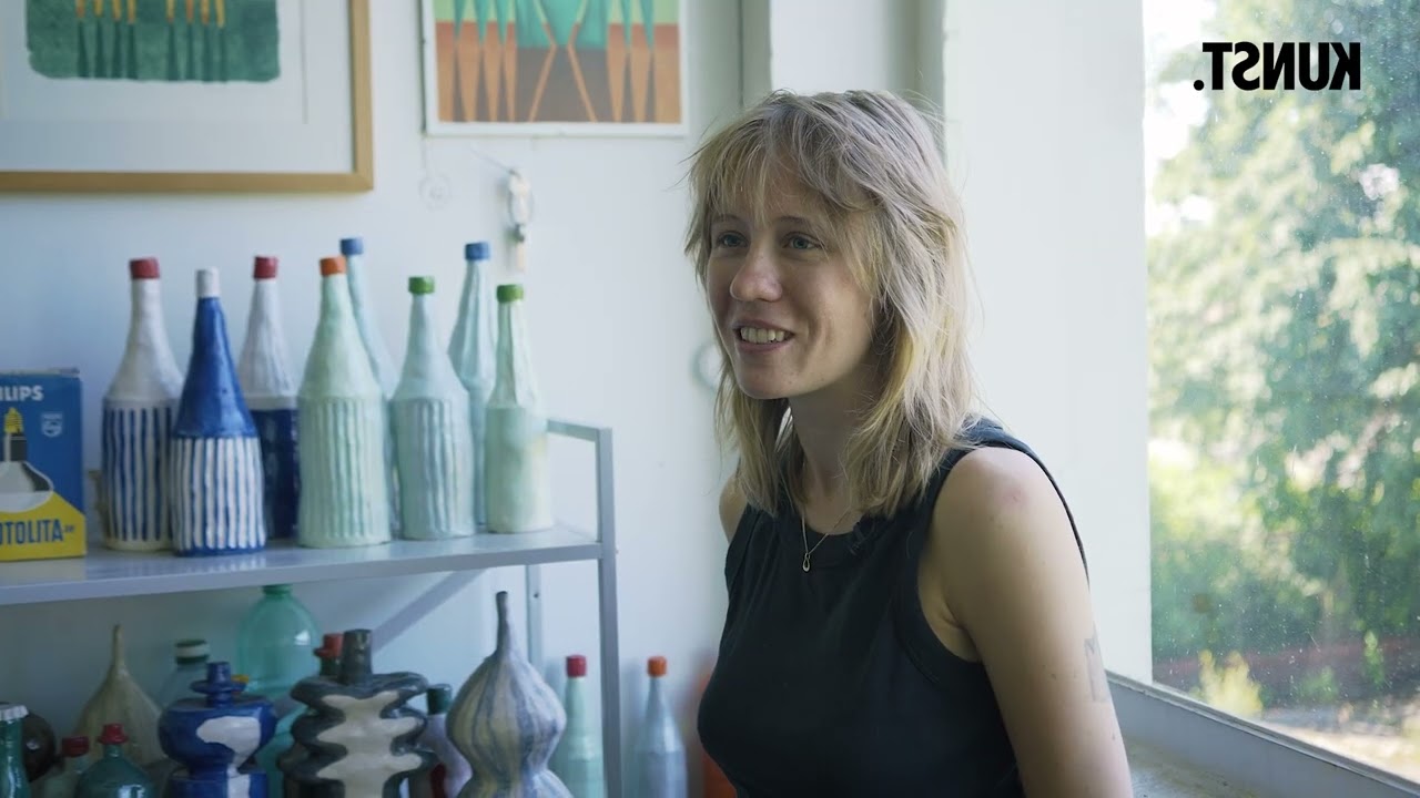 Een kijkje in het atelier van kunstenares Merel Wendt