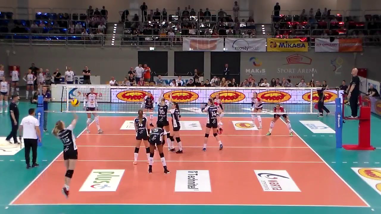 Regiane Bidias OUTSIDE HITTER Polish League 2018-2019 nr 5 black shirt