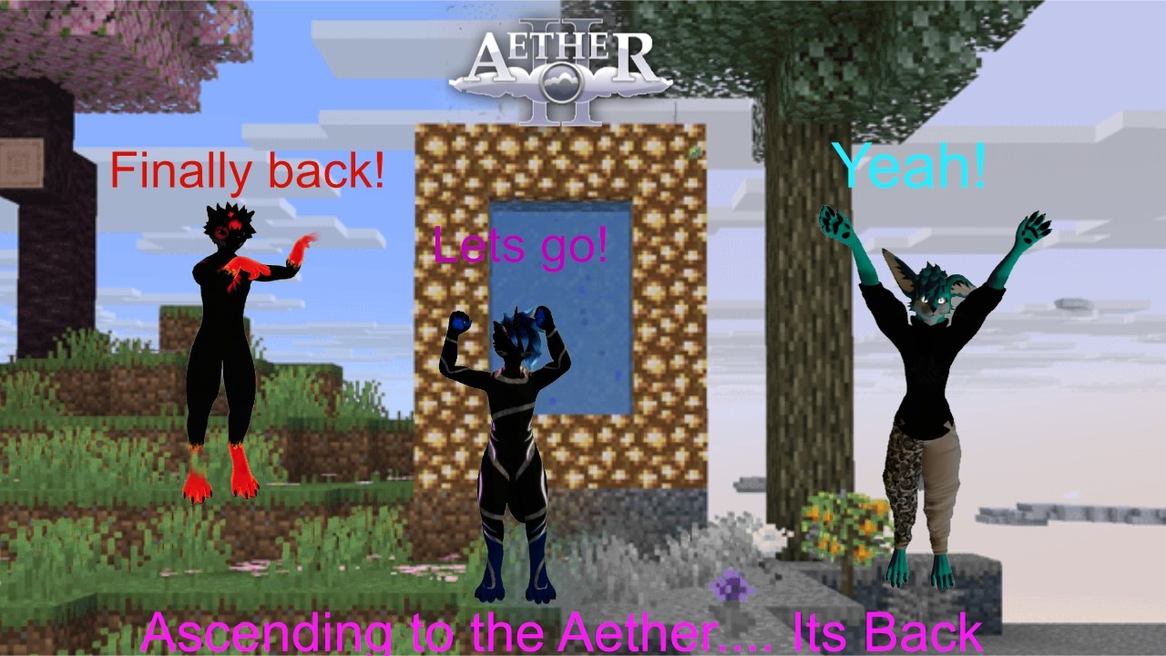 Ascending to the Aether.... Its Back || Minecraft: The Aether II