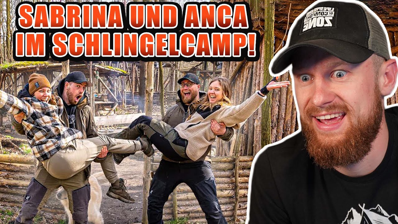 SABRINA und ANCA zu Besuch bei den Naturensöhnen! - Overnighter im Schlingelcamp | Fritz Meinecke