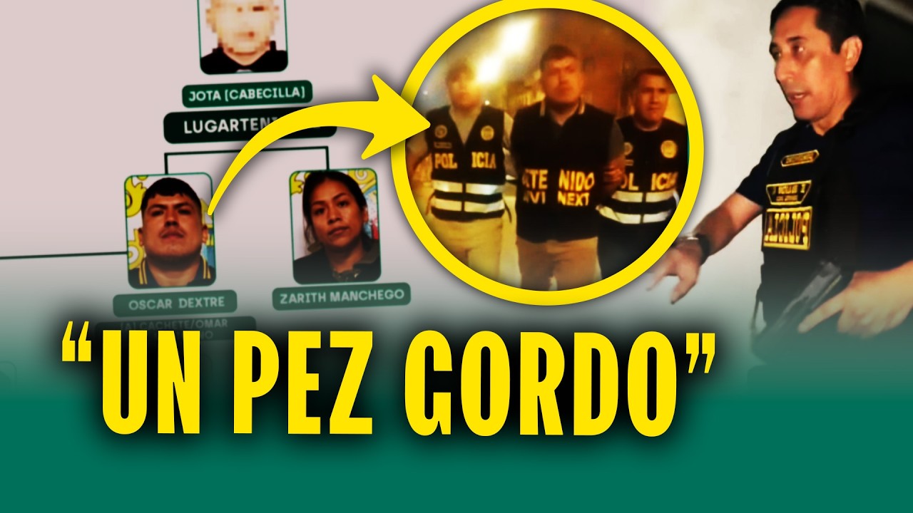 Pieza clave de 'Los Mexicanos': As&iacute; fue la captura de alias 'Cachete' y m&aacute;s extorsionadores