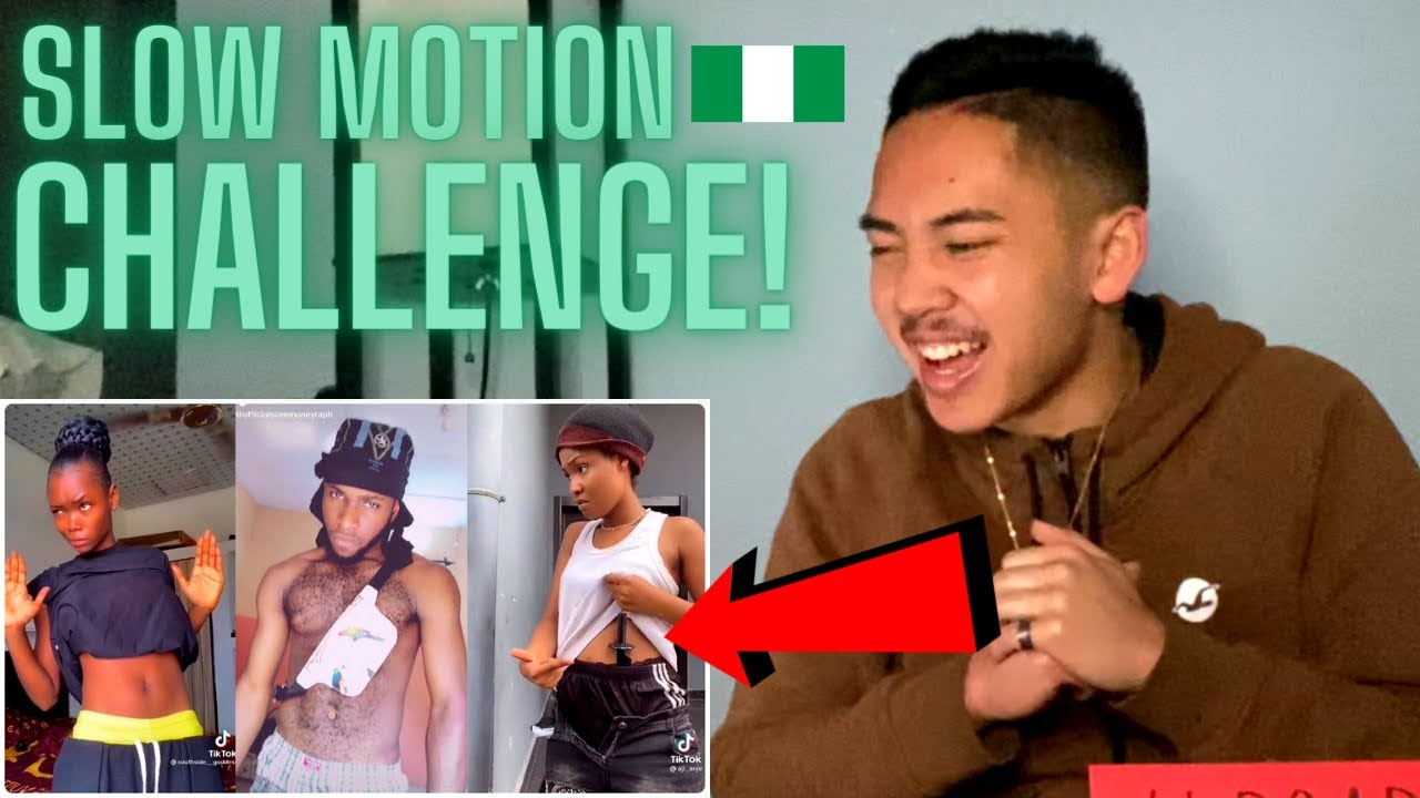 Koleyewon Slow Motion Challenge (Afro Dance Tik Tok Compilation) AMERICAN REACTION! 🇳🇬🔥