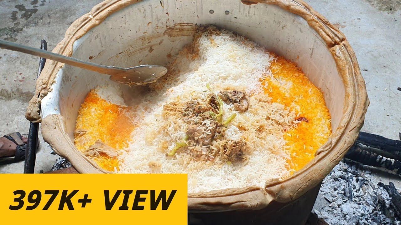 Bawarchi Se Seekhiye 15kg  Restaurant Style Chicken Biryani Step By Step