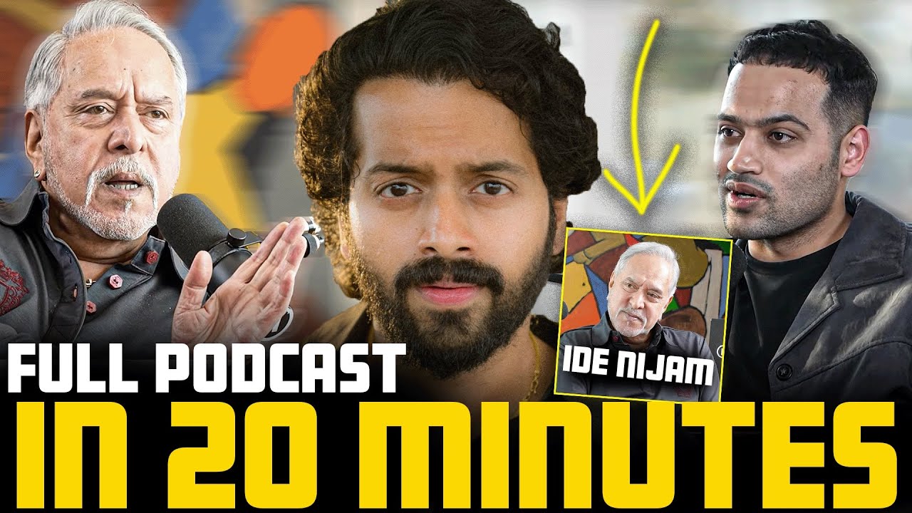 🚨Vijay Mallya Full PODCAST Explained 🚨He BREAKS SILENCE After 9 Years | Aye Jude✊