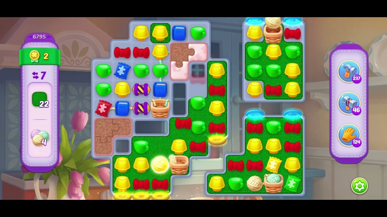 Homescapes Level 6795  -- No cheats