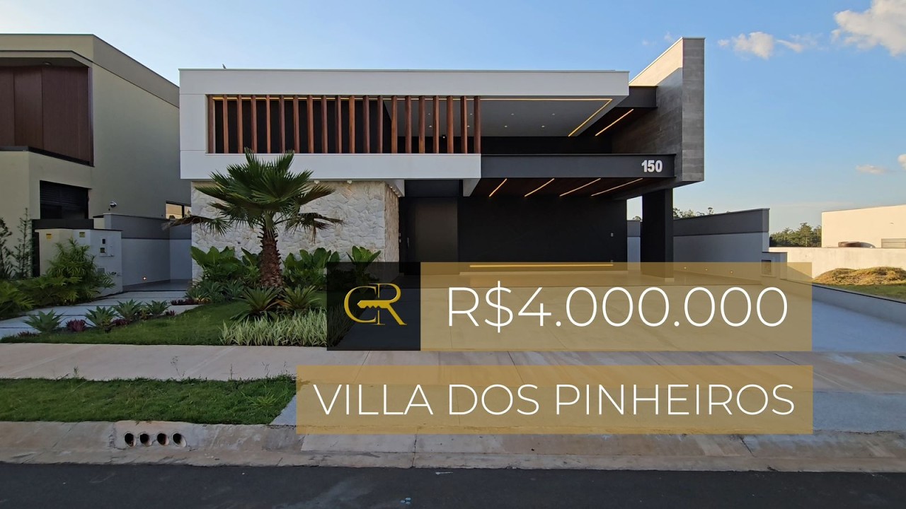 HI-0661 - Indaiatuba-SP, Cond.Villa dos Pinheiros, Casa Térrea Nova, Maravilhosa nos detalhes