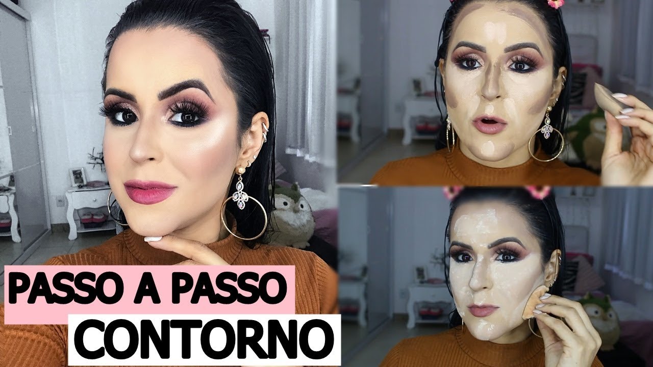 APRENDA SE MAQUIAR - COMO FAZER O CONTORNO