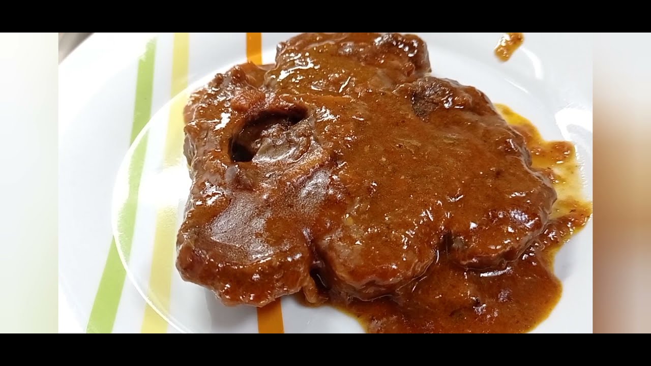 osobuco de ternera al vino tinto, a la milanesa