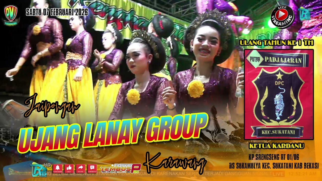 PEYEM BANDUNG // JAIPONGAN UJANG LANAY malam PART 4