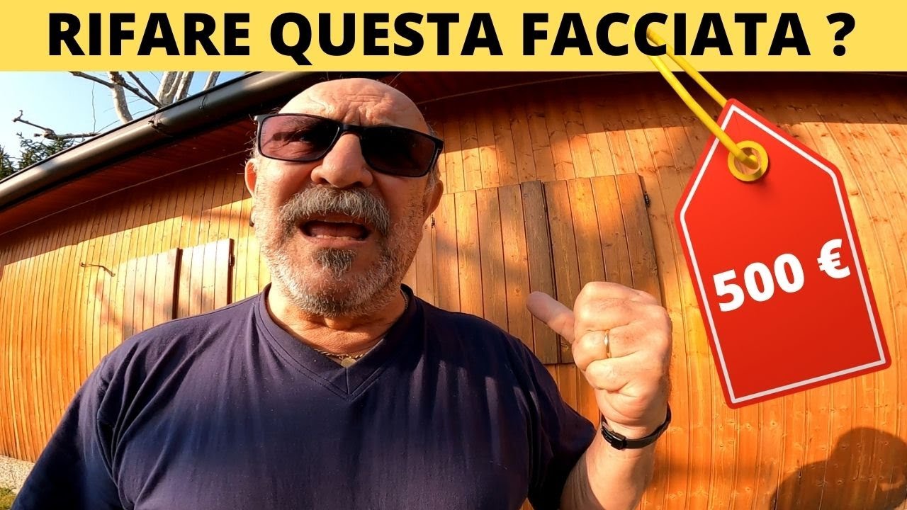 La manutenzione di una casetta in campeggio