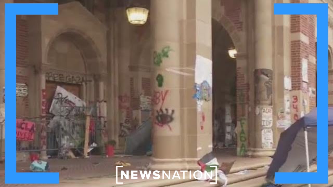 UCLA&rsquo;s iconic Royce Hall destroyed after police breach encampment | NewsNation Live