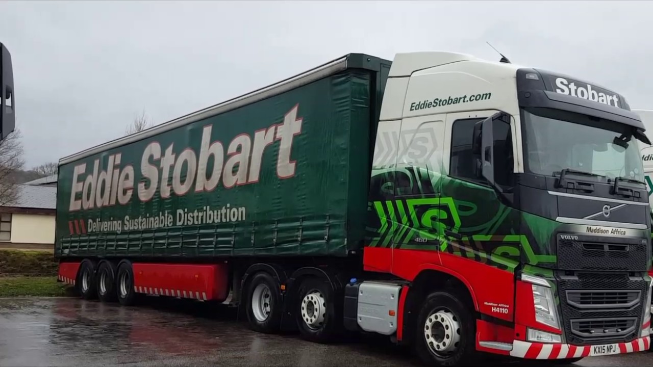 Eddie Stobart - Truckhaven Carnforth 26th February 2017