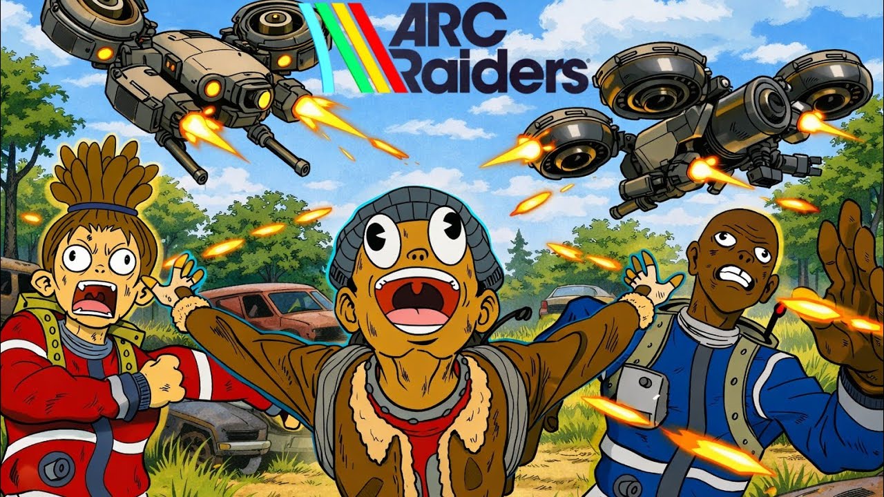 3 vs 100 RAIDERS , SO MUCH LOOT !!! | Ark Raiders - Funny Gameplay 