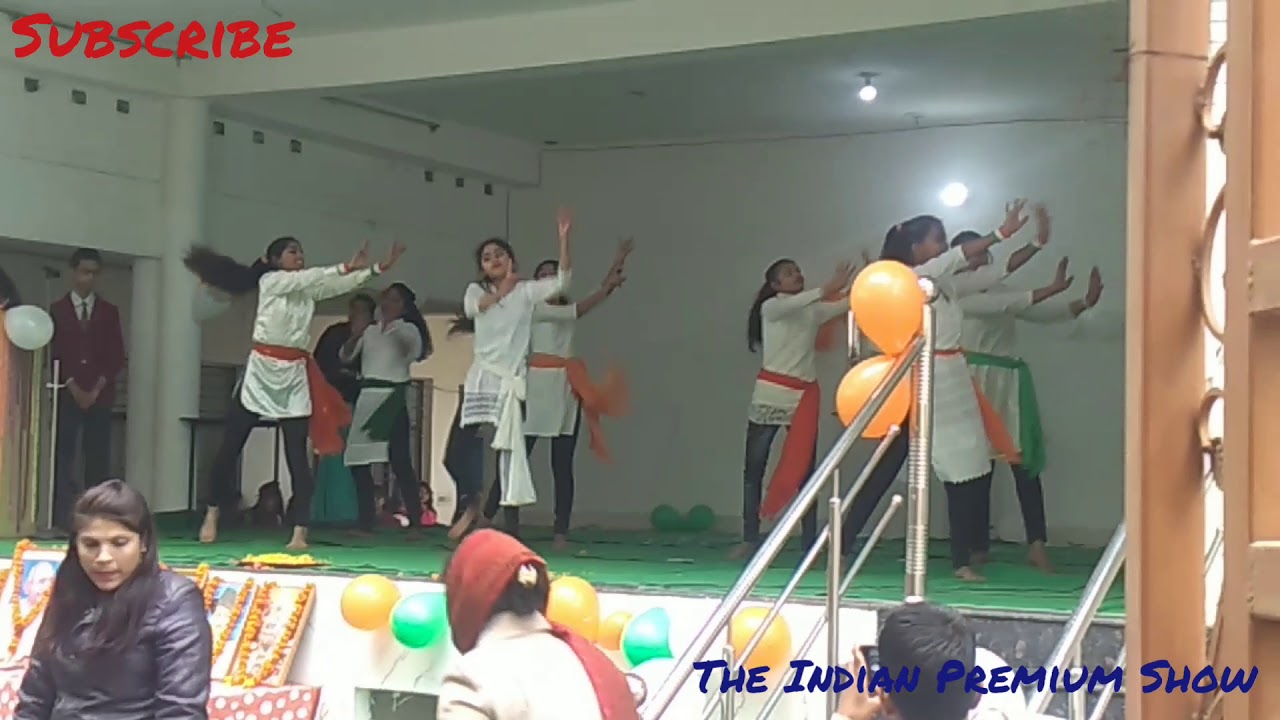 👉Dr C.V Raman Inter College👈 Patriotic song no. 2 of class 9 to12