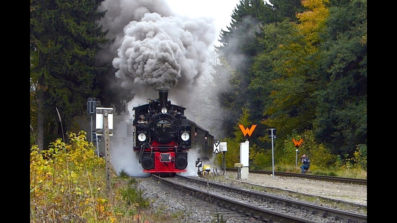Herbstdampf Teil 2: Quer durch den Hexenwald - Harzquerbahn im goldenen Oktober