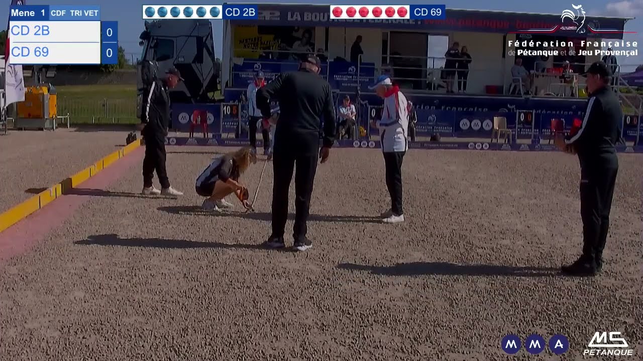 1/2 Finale CD69 FAZZINO vs CD2B FERRARI - Partie incroyable ! Championnat de France Flamanville 2023