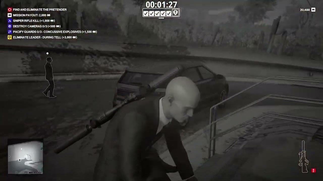 How I finished the hitman freelancer campaign. (yes I know I'm late.)