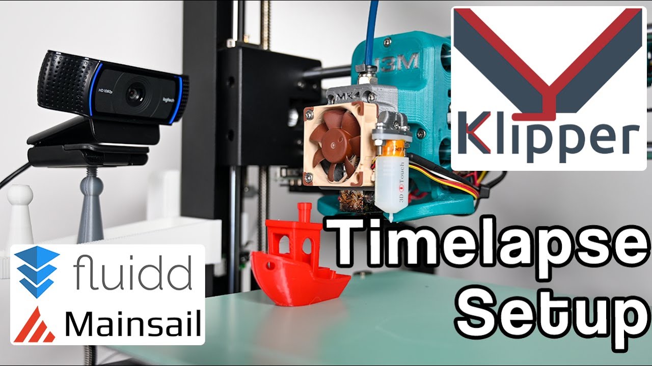 Easy Klipper Timelapse Setup Tutorial | Bonus Webcam Focus Calibration