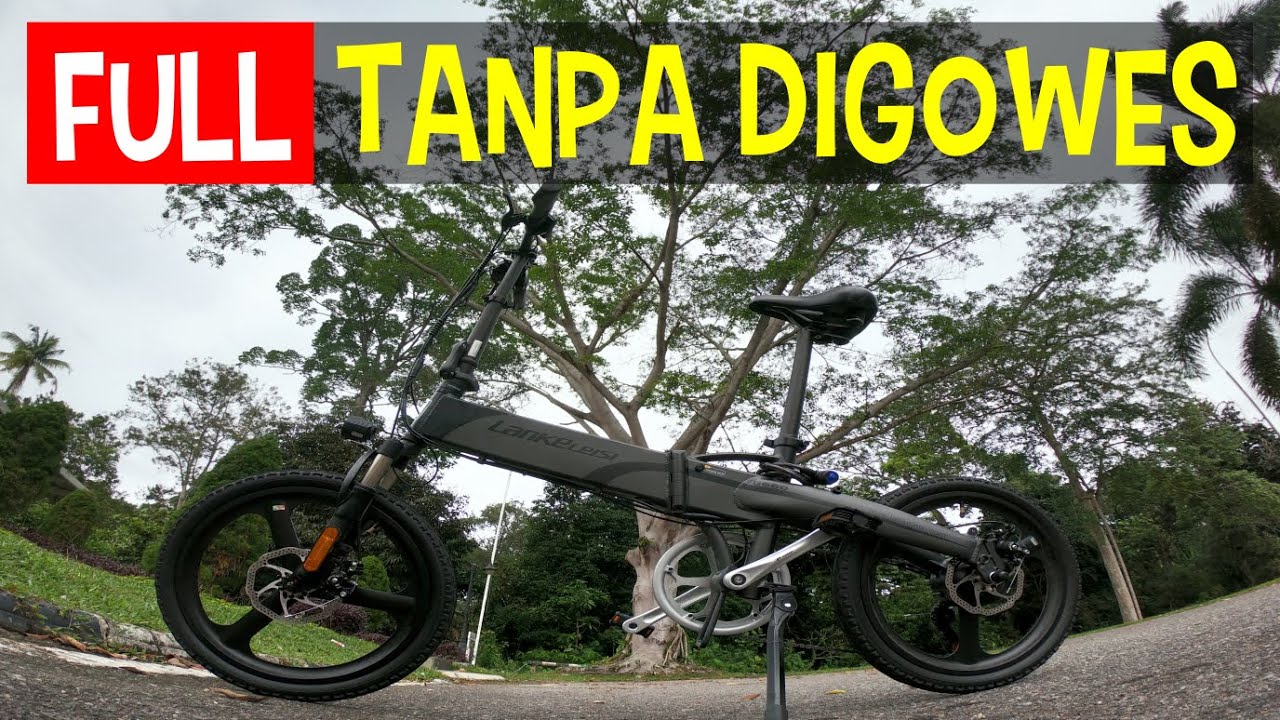SEPEDA LISTRIK LANKELEISI G660  ||  BERAPA JAUH JIKA MODE "FULL MOTOR" ATAU TANPA DIGOWES