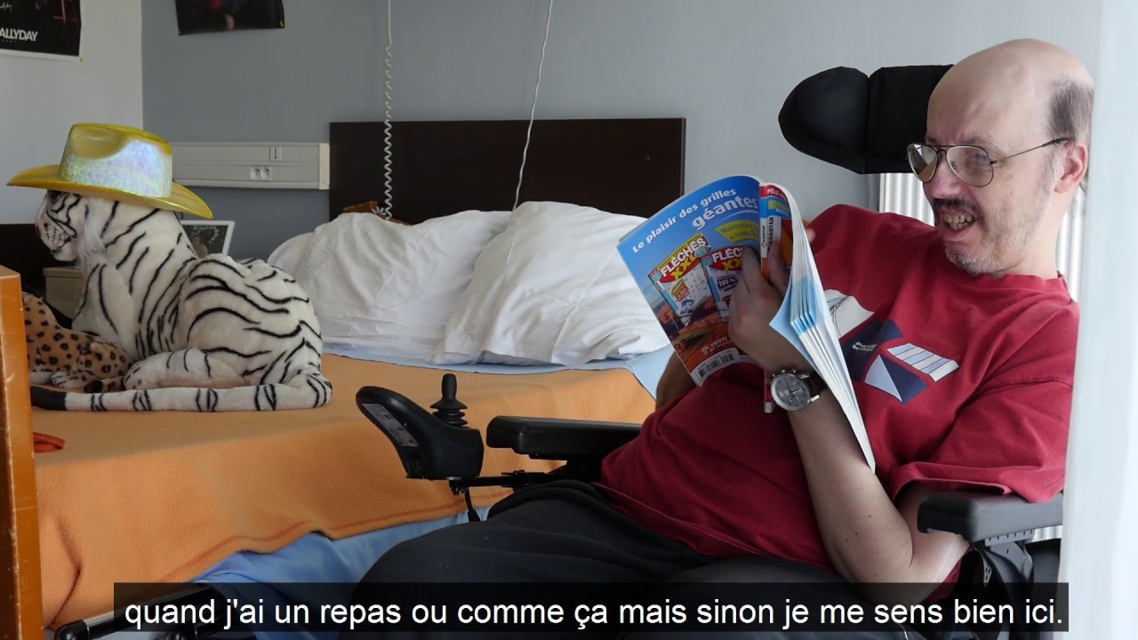 Le + APF France handicap : Bruno, résident de l’établissement 