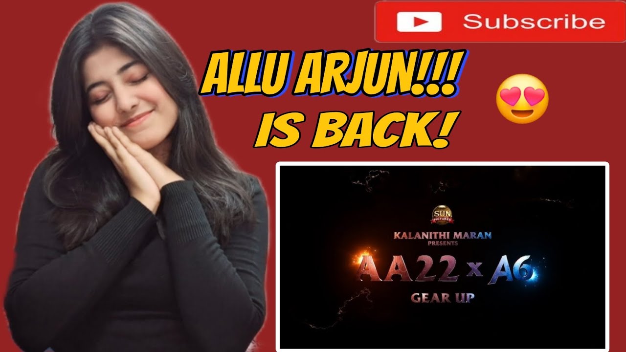 AA22XA6 ANNOUNCEMENT REACTION |Allu Arjun xAtlee