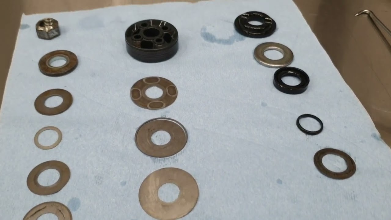 2006 야마하 R6 리어샥 리빌드 작업 YAMAHA R6 REAR SHOCKABSORBER REBUILDING