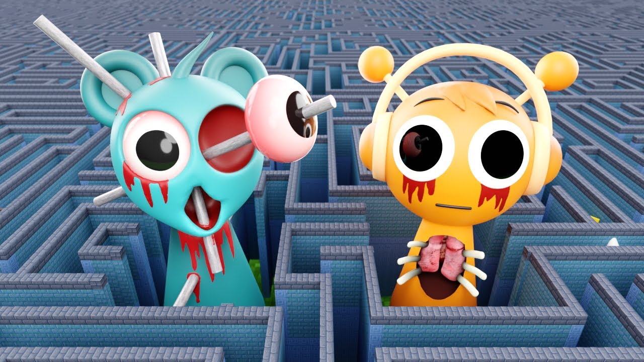 Labyrinth of Sprunki Incredibox!