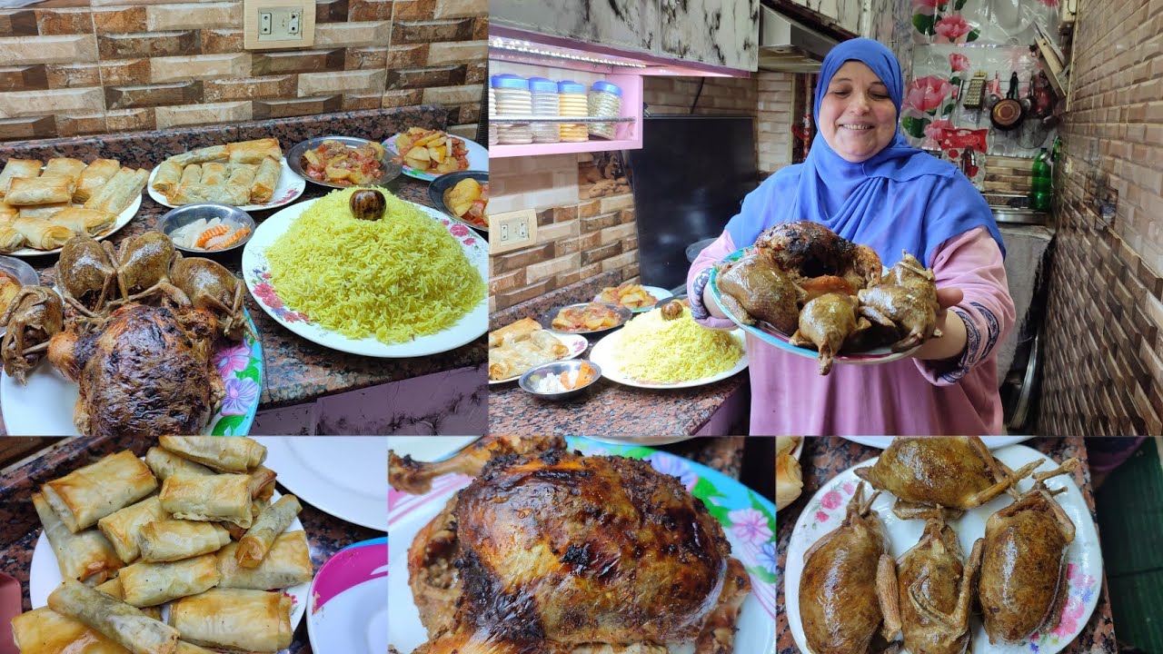 عملت عزومة تمام🥰 وابني سرق الحمام جنني وسط الجيران 🤗