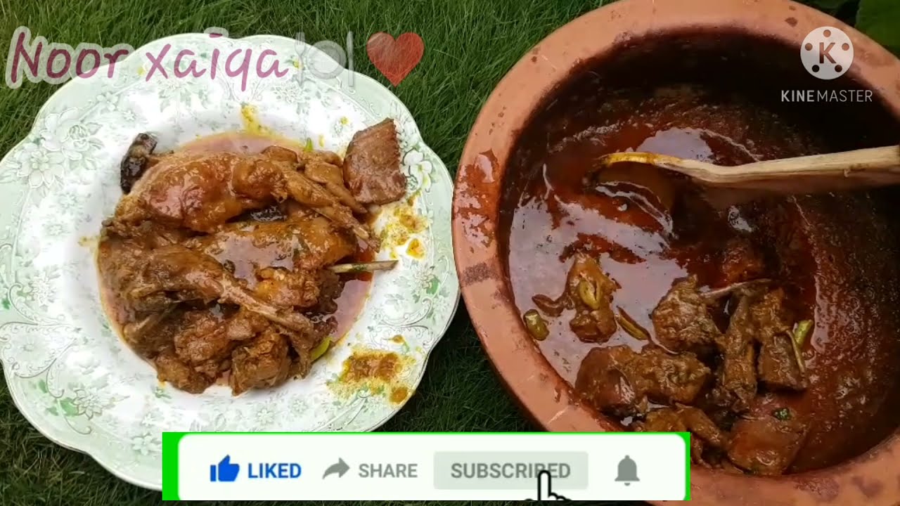 rabbit masala gravy(khargosh ka salan)traditional indian style rabbit curry recipe