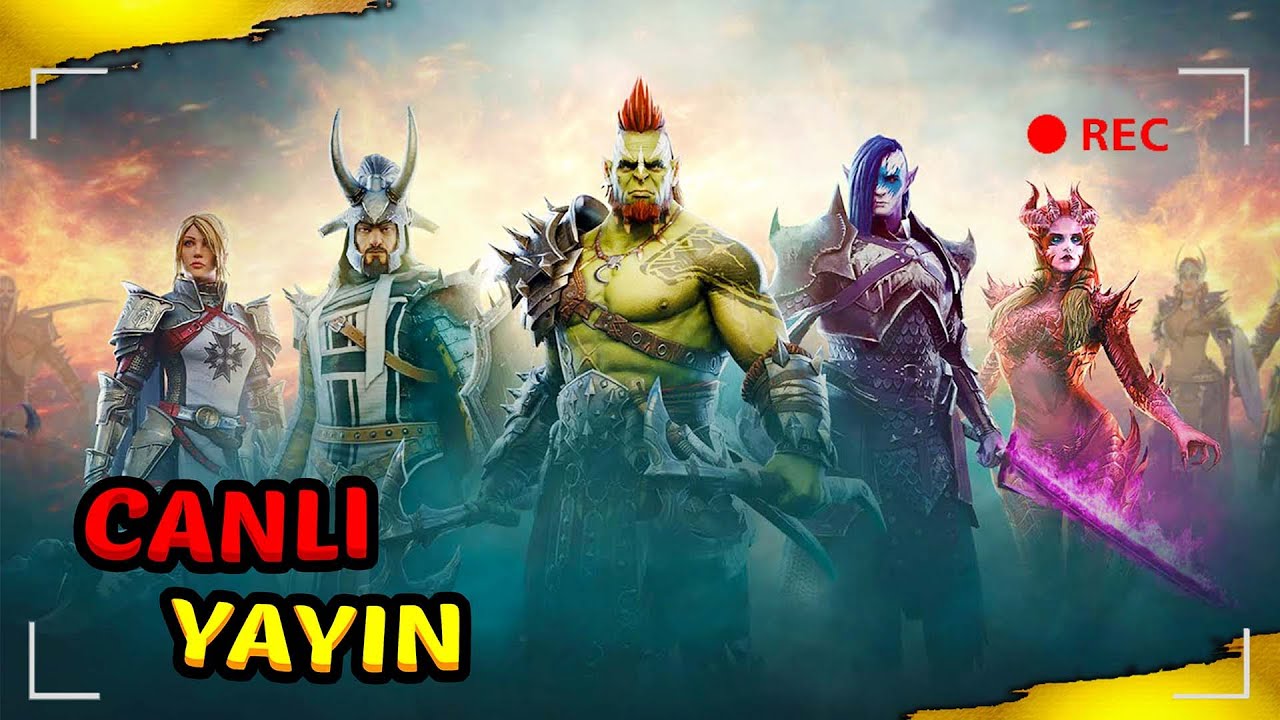 Raid Shadow Legends Canlı Yayında Taş Açımı