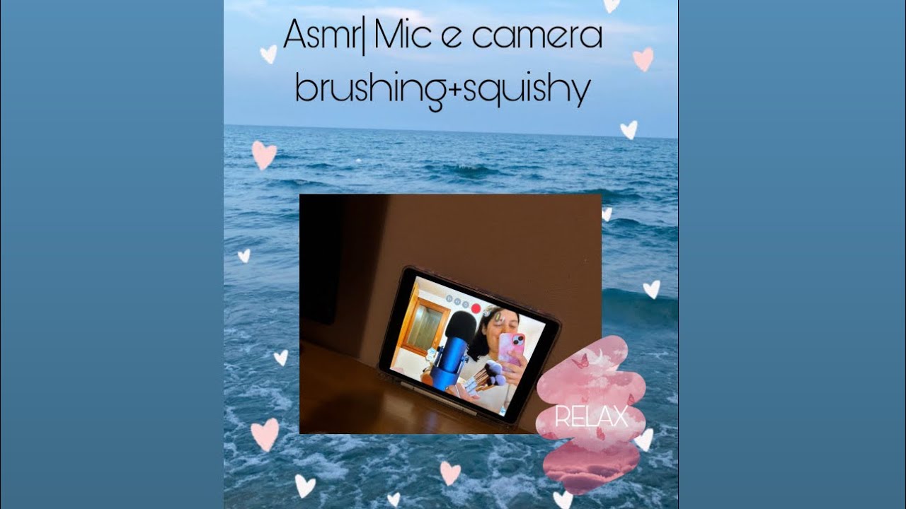 ASMR| Mic e camera brushing ✨ 