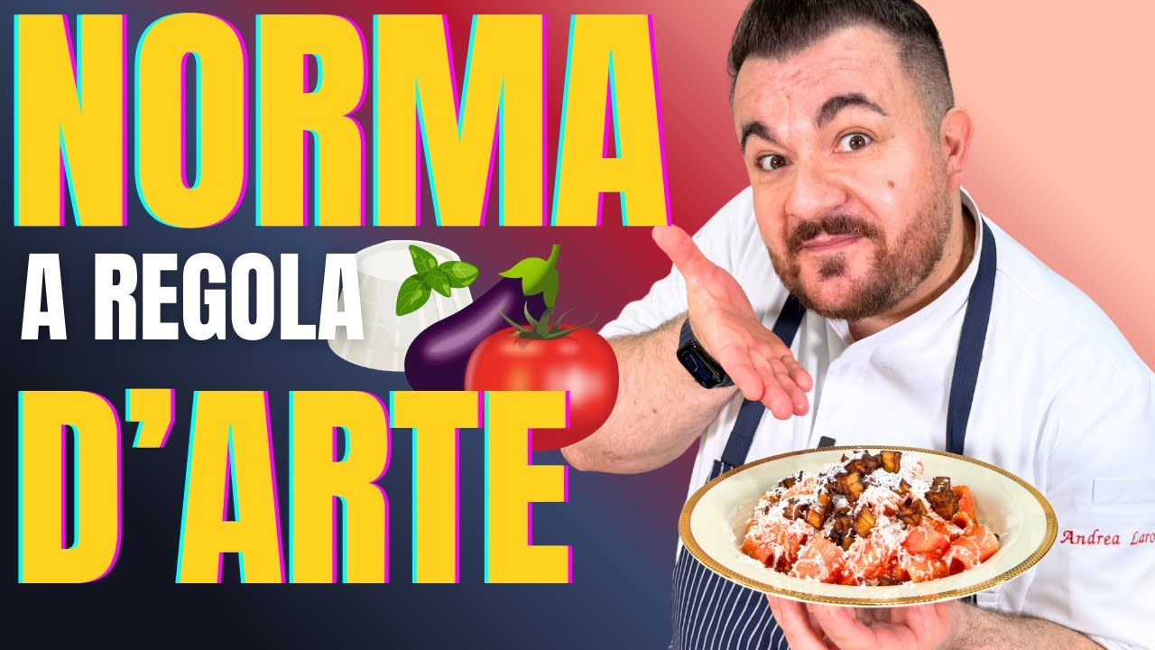 PASTA ALLA NORMA...A REGOLA D'ARTE!!!