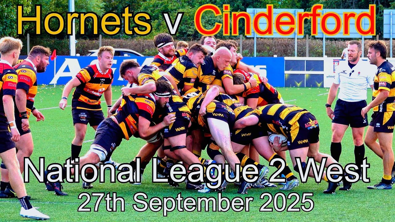 Hornets RFC v Cinderford RFC 27th September 2025