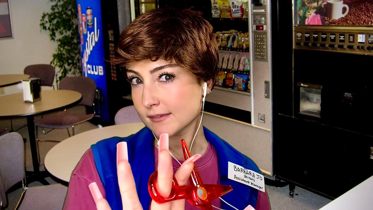 ASMR ✂️ Southern Walmart Lady Gives You a Haircut in the Breakroom Roleplay 