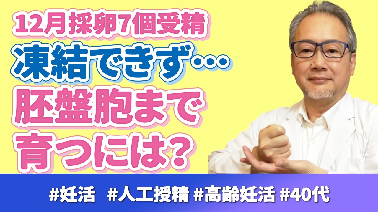 【妊活】7個受精したけど凍結できず、、、胚盤胞まで育つには？？