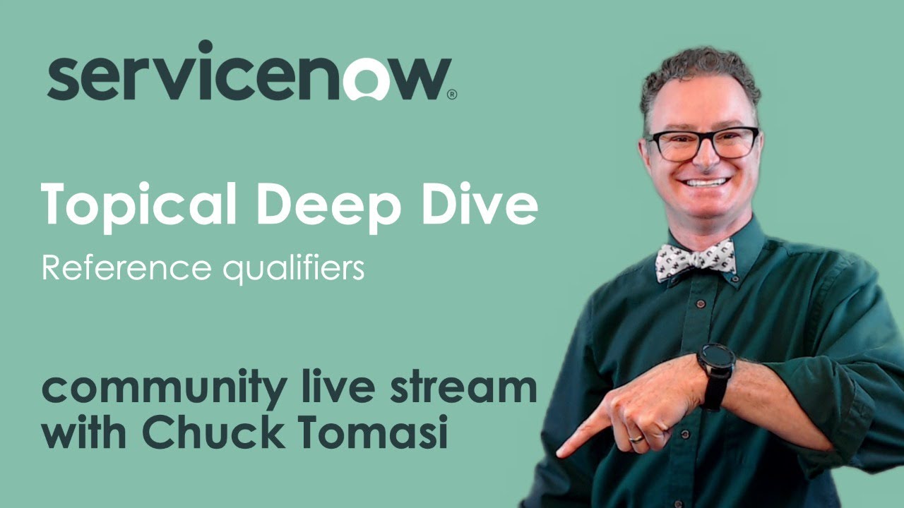 NOWCommunity Live Stream - Topical Deep Dive  - Reference Qualifiers
