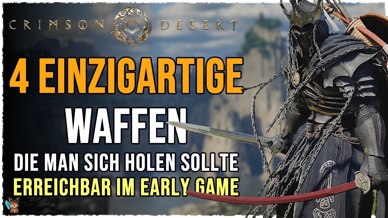 Crimson Desert: 4 Einzigartige Waffen die du dir holen musst | Erreichbar im Early Game