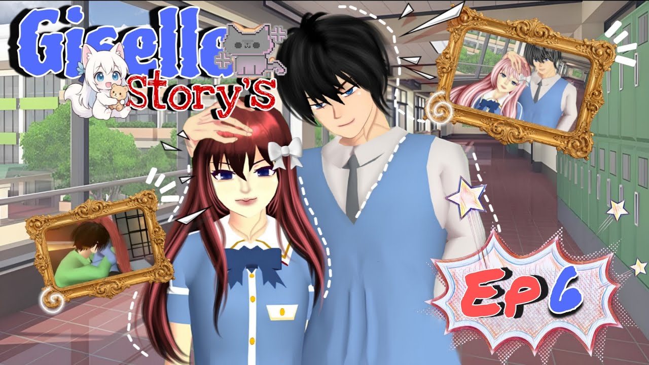 Giselle Story's #6 || Drama Sakura School Simulator || zergan mau di manja😭