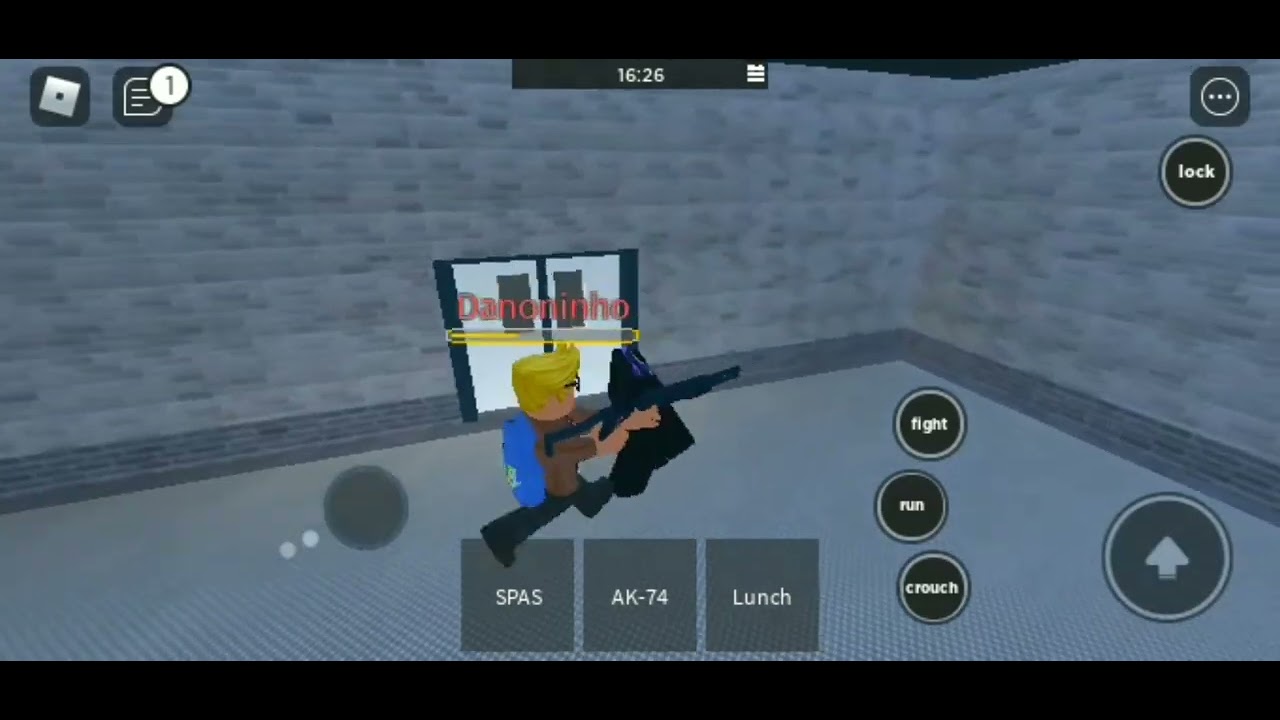 GamePlay #1 MOBILE Roblox- Life In prison